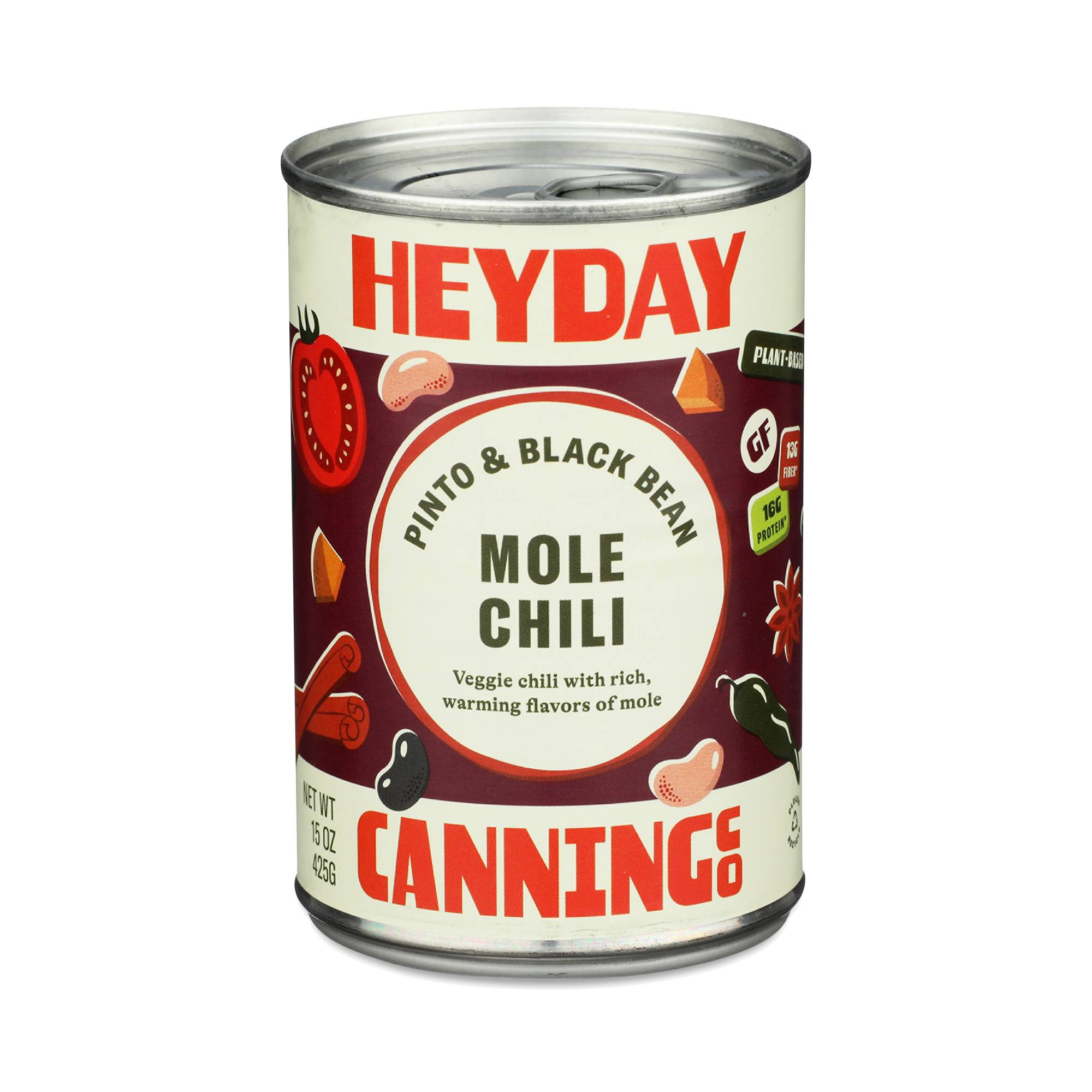 Pinto & Black Bean Mole Chili