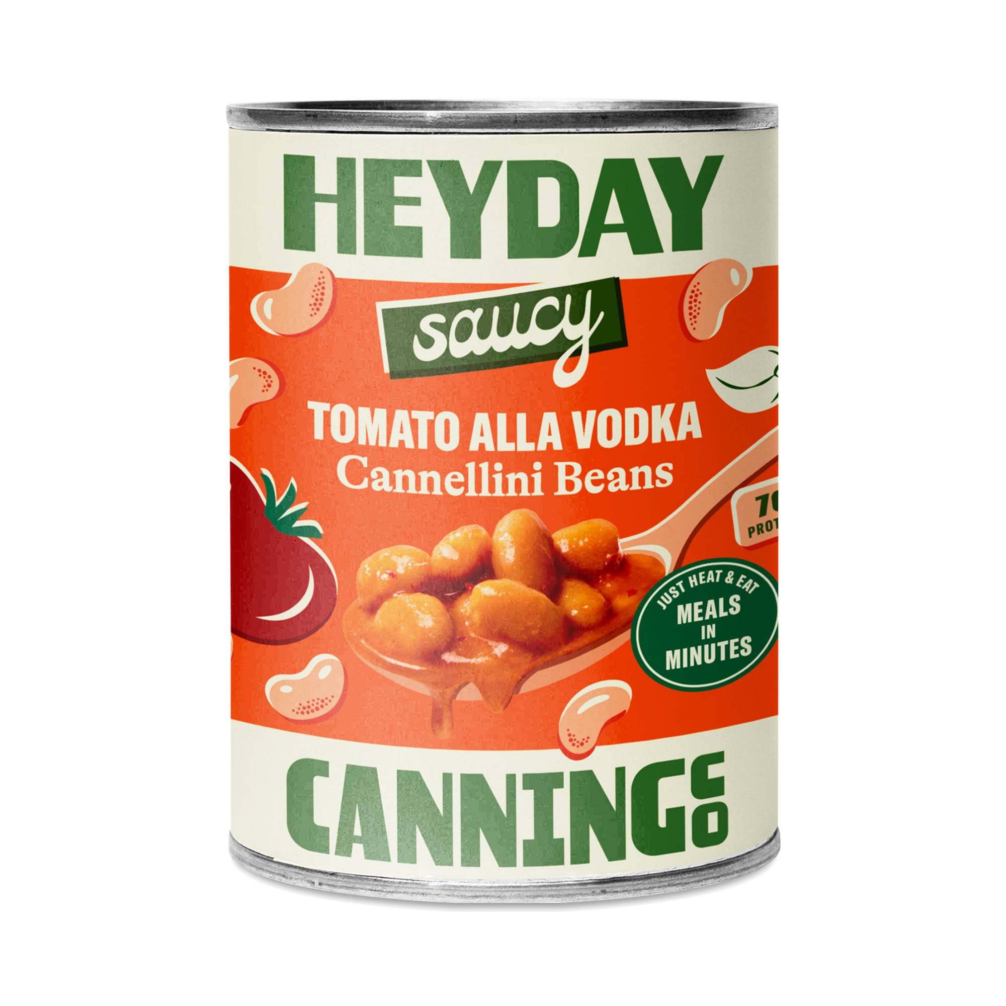 Tomato Alla Vodka Cannellini Beans