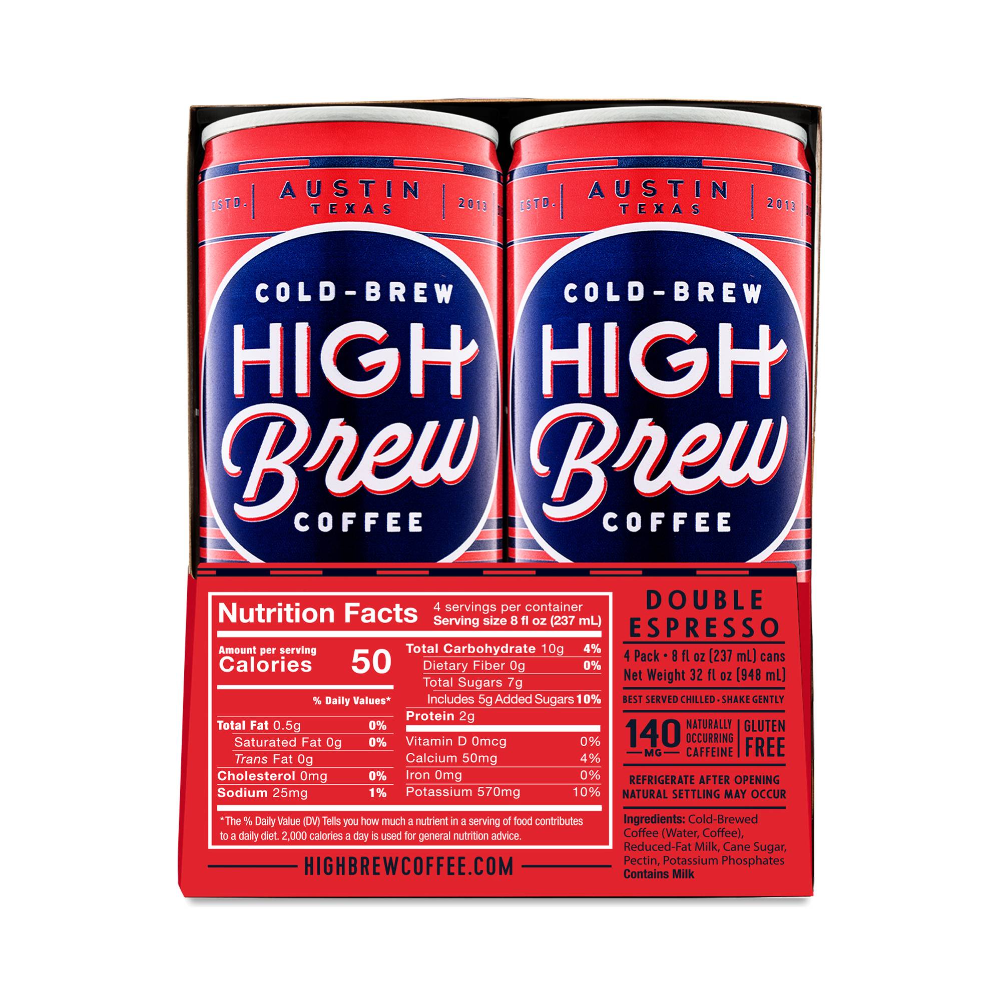 Cold Brew, Double Espresso