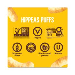 Chickpea Puffs, Vegan White Cheddar, Snack Pack