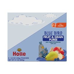 Blue Bird Baby Food, Pear, Apple & Blueberries with Oats