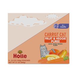 Carrot Cat Baby Food, Carrot, Mango, Banana & Pear
