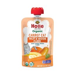 Organic Carrot Cat Baby Food, Carrot, Mango, Banana & Pear