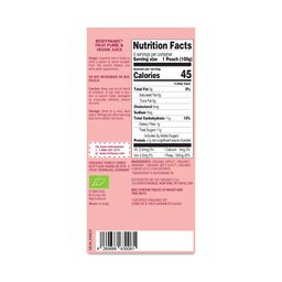 Organic Zebra Beet Baby Food, Apple & Banana with Beet Juice