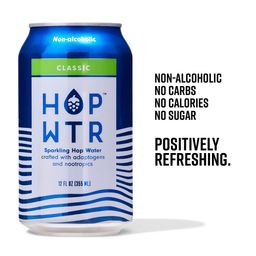 Non-Alcoholic Sparkling Hop Water, Classic