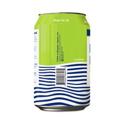 Non-Alcoholic Sparkling Hop Water, Lime