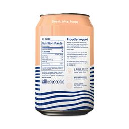 Non-Alcoholic Sparkling Hop Water, Peach