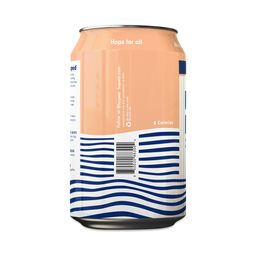 Non-Alcoholic Sparkling Hop Water, Peach