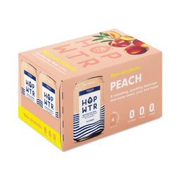 Non-Alcoholic Sparkling Hop Water, Peach