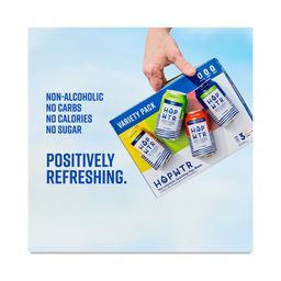 Non-Alcoholic Sparkling Hop Water Variety Pack
