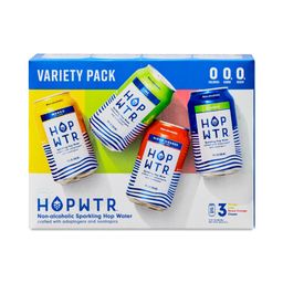 Non-Alcoholic Sparkling Hop Water Variety Pack