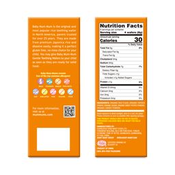Baby Mum-Mum Sweet Potato & Carrot Rice Rusks