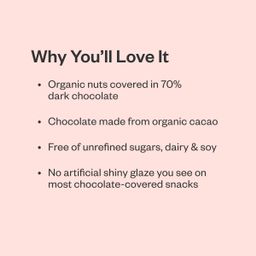 Chocolate-Covered Hunks, Cashews + Vanilla Bean