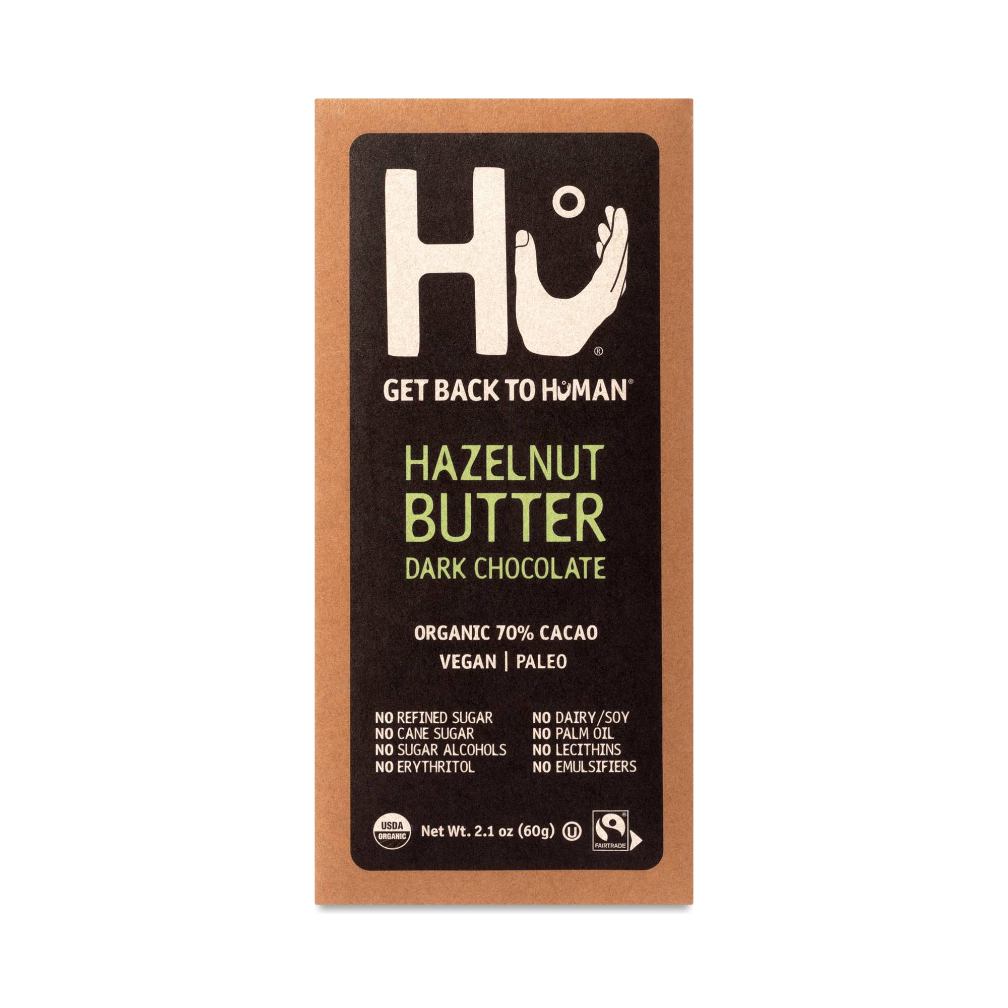 Dark Chocolate Bar, Hazelnut Butter
