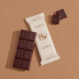 Dark Chocolate Bar, Simple