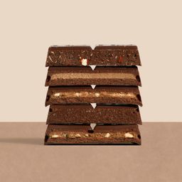 Milk Chocolate Bar, Almond Crunch & Coconut Flakes