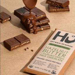 Milk Chocolate Bar, Hazelnut Butter & Hazelnut Crunch