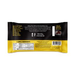 Organic Baking Chips, Semi-Sweet 45% Cacao