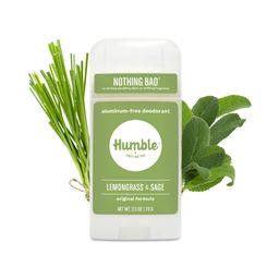 Aluminum Free Deodorant, Lemongrass & Sage