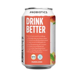 Probiotic Seltzer, Peach
