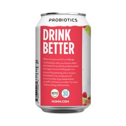 Probiotic Seltzer, Raspberry Lime