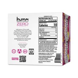 Zero Sugar Probiotic Kombucha, Raspberry Lemonade
