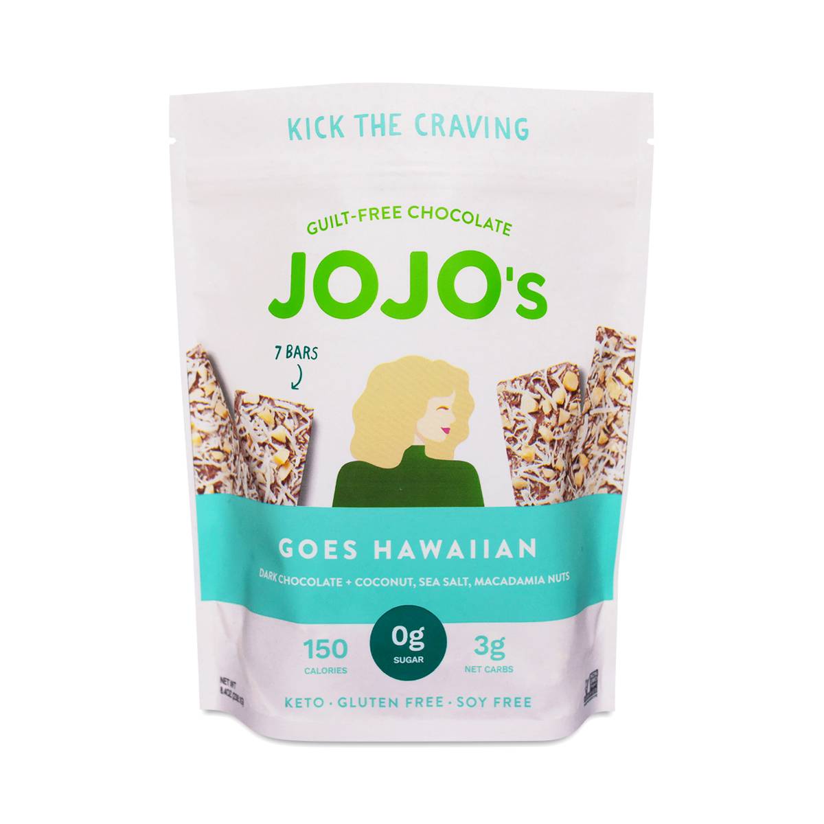 JoJo's Chocolate GuiltFree Chocolate, Goes Hawaiian Thrive Market