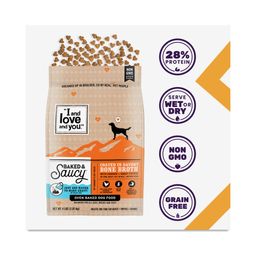 Baked & Saucy Dog Kibble, Chicken & Sweet Potato