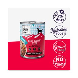 Canned Dog Food, Beef Booyah Stew