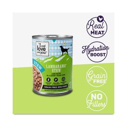 Canned Dog Food, Lambarama Stew