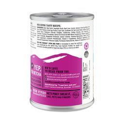 Canned Dog Food, Moo Moo Venison Stew