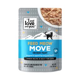 Feed Meow Wet Cat Food, Chicken Shreds