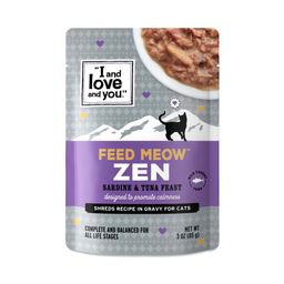 Feed Meow Wet Cat Food, Sardine & Tuna Shreds