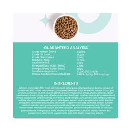 Naked Essentials Cat Kibble, Hairball Care with Salmon + Whitefish