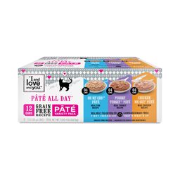 Páté All Day Wet Cat Food Variety Pack