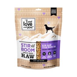 Stir & Boom Freeze Dried Raw Dog Food, Turkey