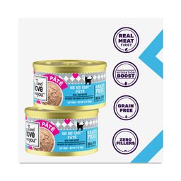 Wet Cat Food, Oh My Cod! Pâté, Multipack