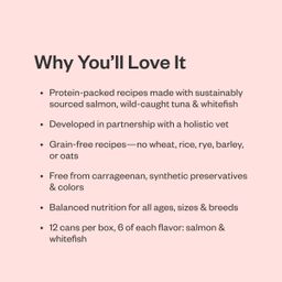 XOXO's Grain Free Canned Cat Food Variety Pack, Salmon & Whitefish Pate