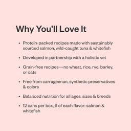 XOXO's Grain Free Canned Cat Food Variety Pack, Salmon & Whitefish Pate