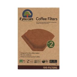 Compostable Coffee Filters, #2 Cone