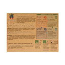 Compostable Paper Snack and Sandwich Bags