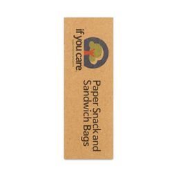 Compostable Paper Snack and Sandwich Bags