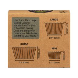 Unbleached Large Baking Cups