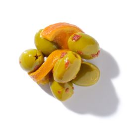 Marinated Olives, Tangerine & Chile