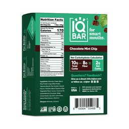 Protein Bar, Chocolate Chip Mint