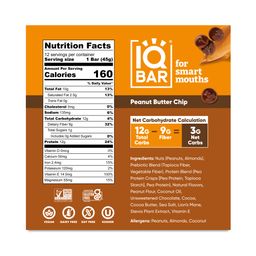 Protein Bar, Peanut Butter Chip