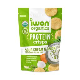 Organic Protein Crisps, Sour Cream & Onion