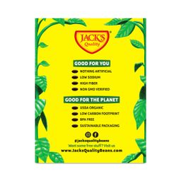 Organic Black Beans, Low Sodium