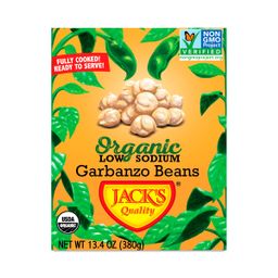 Organic Garbanzo Beans, Low Sodium