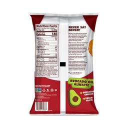 Avocado Oil Potato Chips, Barbecue